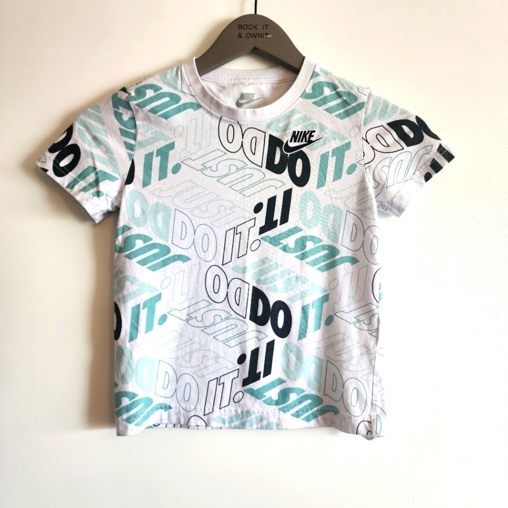 Nike "Just Do It" Logo Toddler Tee Size L